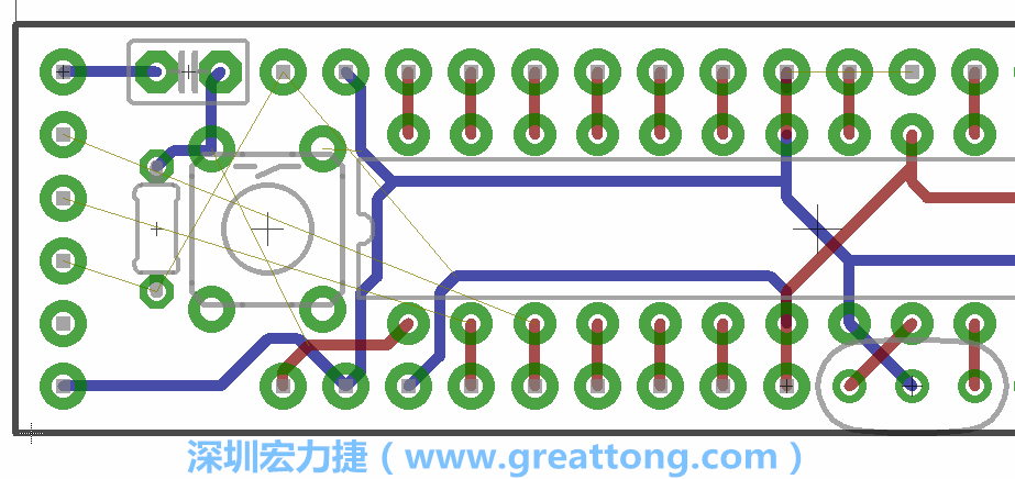 4.1. 把剩下的元件移動(dòng)到電路板工作區(qū)上。