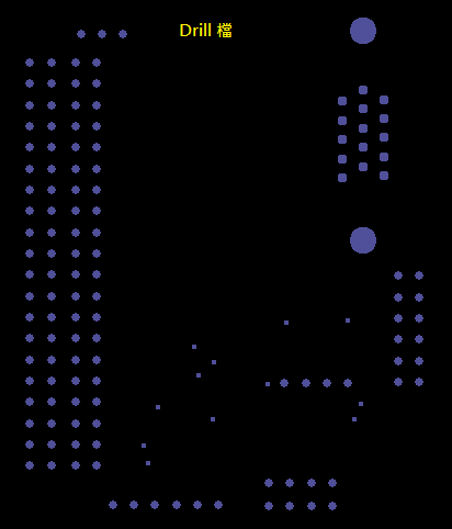 產(chǎn)生Drill File及 Map File 的Gerber 檔案，此會(huì)產(chǎn)生描述此PCB所用到的鉆孔的孔徑尺寸及鉆孔的座標(biāo)資訊。